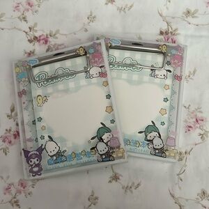 Pochacco Mini Clipboard Notepads